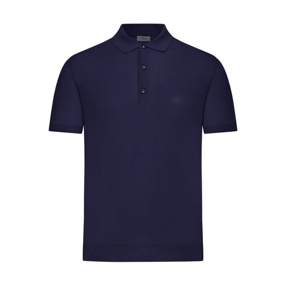 Etro Men Short-Sleeved Cotton Polo Shirt
